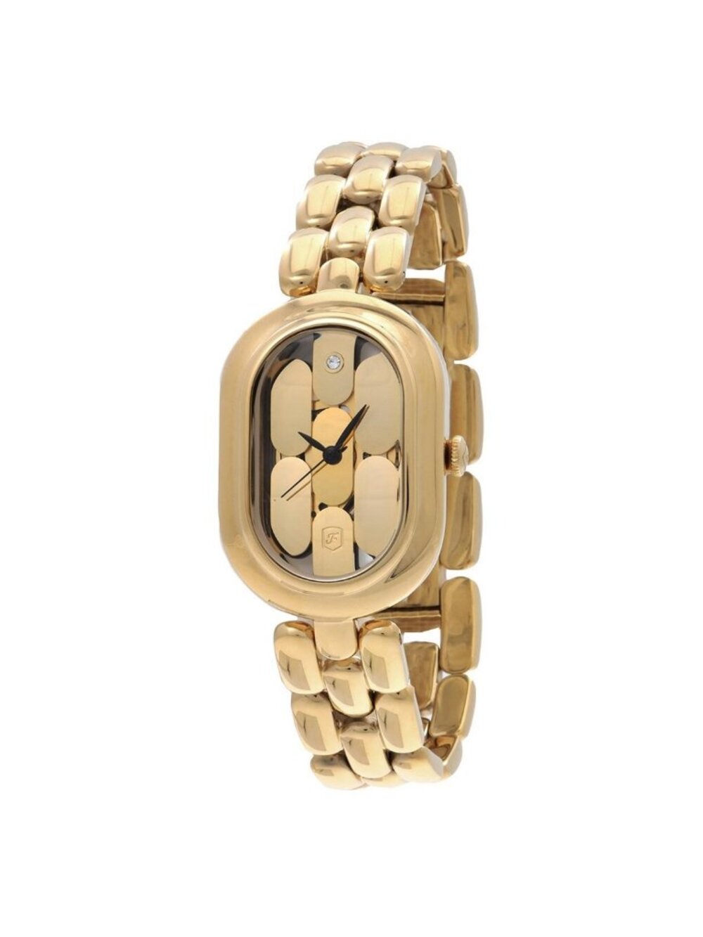 NWT Fossil Sloan Quartz Gold Dial Ladies Watch